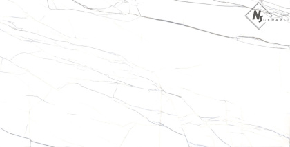 NS Ceramic Керамогранит с Эффектом Камня NSC1274 White 60x120 - керамическая плитка и керамогранит