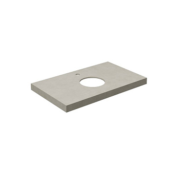 Столешница из керамогранита Про Чементо 80x48, бежевая матовая, CN80.DD506920R Столешница из керамогранита Про Чементо 80x48, бежевая матовая, CN80.DD506920R