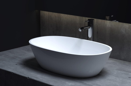 Раковина Salini S-Sense Callista 56 см 1101106GRH, глянцевая