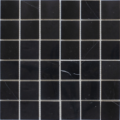 Мозаика, нат. мрамор, BLACK POLISHED 48х48, Classic Мозаика, нат. мрамор, BLACK POLISHED 48х48, Classic