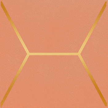 Декор OP\D181\17066 Витраж оранжевый 15*15*6.9 (уп\38шт), шт