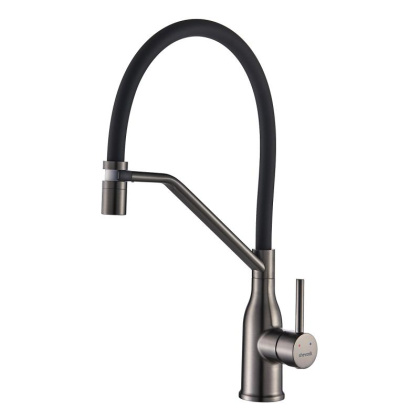 Смеситель для кухни с гибким изливом Shevanik S343T-3 Смеситель для кухни с гибким изливом Shevanik S343T-3
