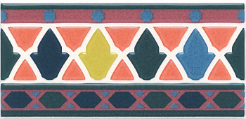 Декор HGD\A328\16000 Алькасар 7.4*15*9.2 (уп\36шт), шт