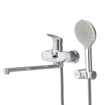 Смеситель Для ванны и душа с длинным изливом c душевым набором F8095000 Like