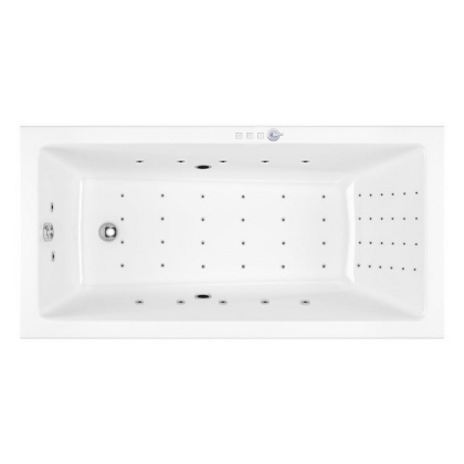 Ванна EXCELLENT Wave Slim 160x80 "NANO" (хром) Ванна EXCELLENT Wave Slim 160x80 "NANO" (хром)